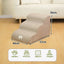 Pet 3 Step Stair Dog/Cat Ramp Ladder High Elasticity Sponge Dogs Sofa Removable and Washable Training Pet Non-Slip Ramp Stairs
