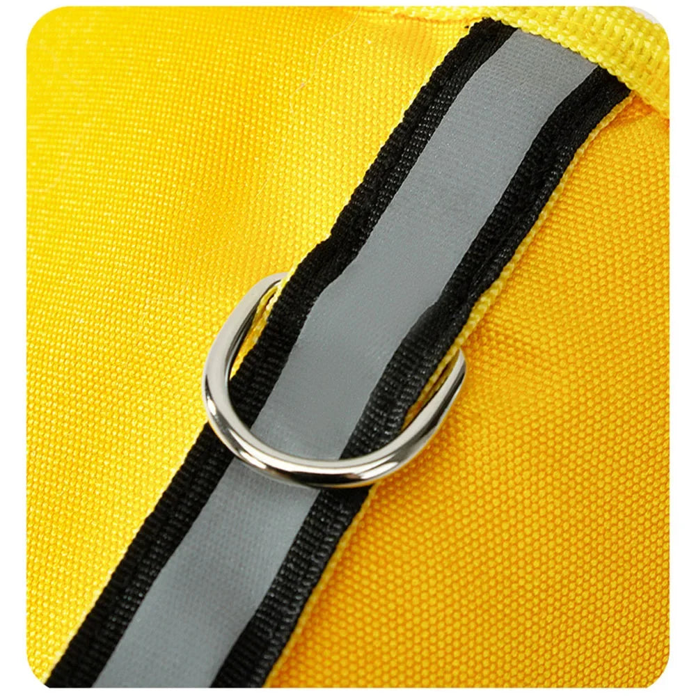 Cute Summer Dog Life Jacket for Swimming Boating Pet Safety Floating Vest Life Preserver with Rescue Handle For Cats Small Dogs