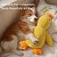 Dog Toy Plush Companion Sleeping Duck Anti Biting Molar Cleaning Relief Boring Duck Sound Pet Toy