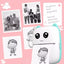 Portable Thermal Printer Mini Cat Print Photo Pocket Thermal Label Printer 58Mm Printing Wireless Bluetooth Android Ios Printers-ADS1402
