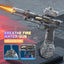 Electric Water Gun Outdoor Toys LED Light Sound Effects Flame Spray High Pressure High Speed Squirt Gun for Kids Adults Summer