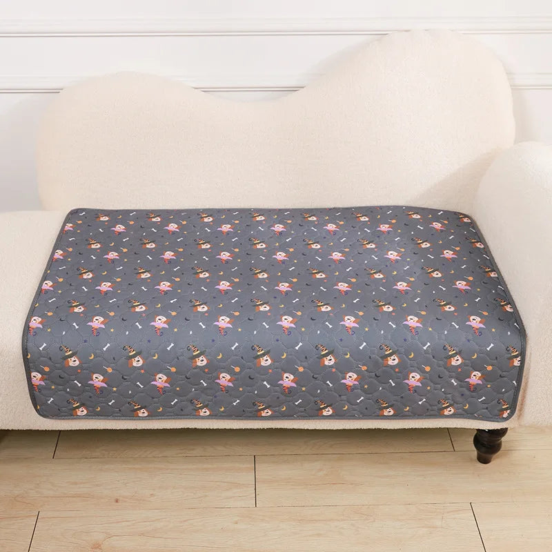 Dog Pee Pads Washable Dog Pet Diaper Mat Waterproof Puppy Cat Training Diaper Mat Pet Supplies