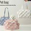 Travel Cat Dog Bag Waterproof Soft and Comfortable Dog Car Seat Cover Single Shoulder Bubble Bag for Pet Dog Cat Easy Travel