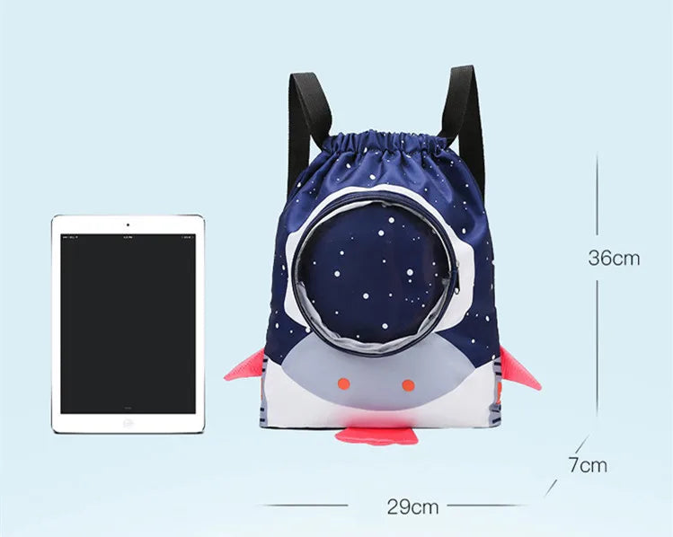 Sports Bags Waterproof Swimming Dry Backpacks Beach Accessories Large Summer Pool Handbags Children's Sea Pouch For Kids Gym