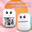Portable Thermal Printer Mini Cat Print Photo Pocket Thermal Label Printer 58Mm Printing Wireless Bluetooth Android Ios Printers-ADS1402