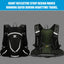 16L Lightweight Hiking Backpack for Men & Women, Water-Resistant Daypack with Rain Cover, Anti-Theft Travel Backpack for Camping