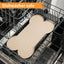 Dog Food Mat Anti-Slip Silicone Thicker Pet Placemat Waterproof Feeder Pad with Raised Edge Puppy  Feeding Mats