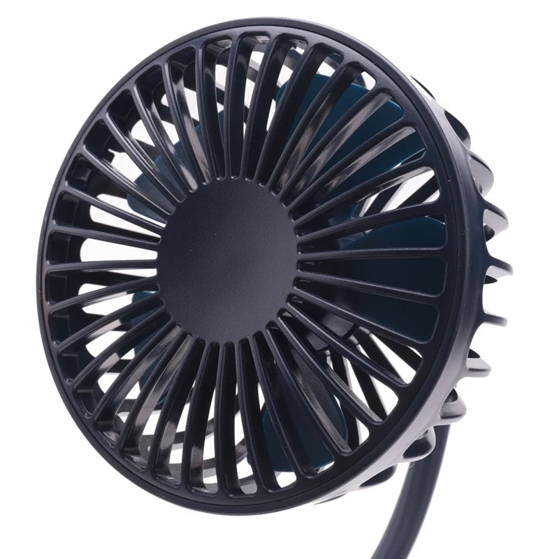 Portable Mini Clip Stroller Fan,3 Speeds Settings,Flexible Bendable Usb Rechargeable Battery Operated Quiet Desk Fan For Home,Of