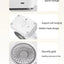 2024 New Multi-Function Double-Head Shaking Fan 4-Gears Adjustable High-Definition Digital Display Night Lights Portable Fan