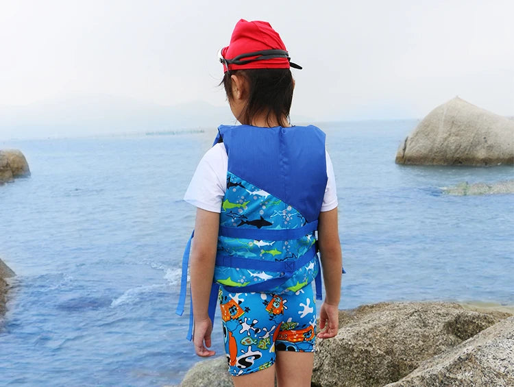 Kid's Life Jacket Vest, Child Float, Pool, Buoyancy Aid, Safe Buckle, Toddler, Quick Delivery, 30- 50 lbs