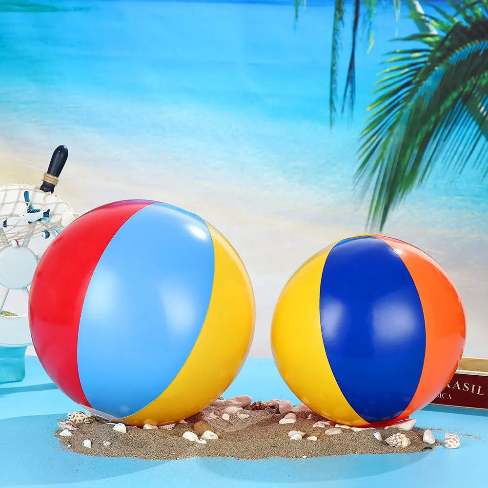 Inflatable Beach Ball Colorful Balloons Swimming Pool Party Water Game Balloons Beach Sports Shower Ball Fun Toys for Kids