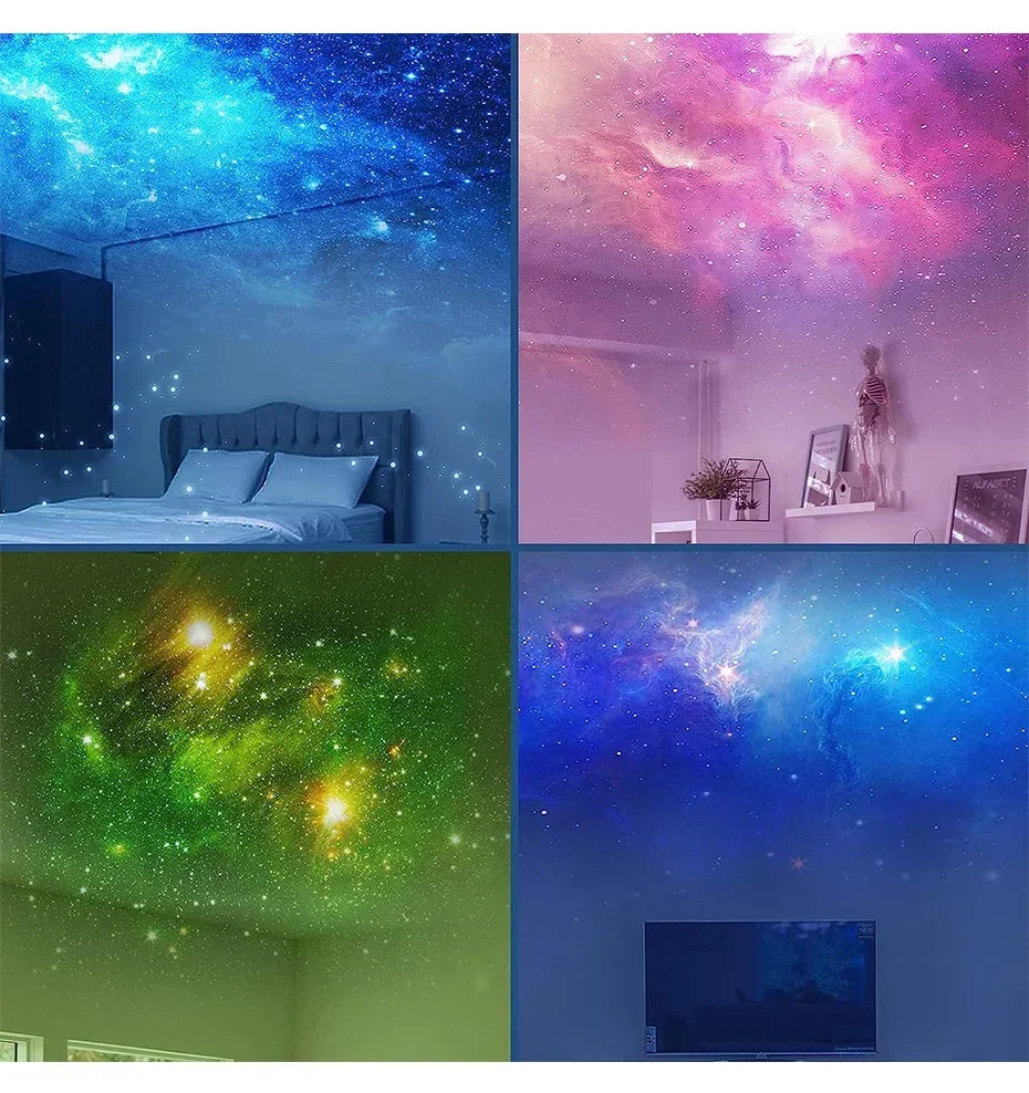Astronaut Sky Projection Light Full of Stars Atmosphere Light Small Night Light Astronaut Decoration Nebula Light