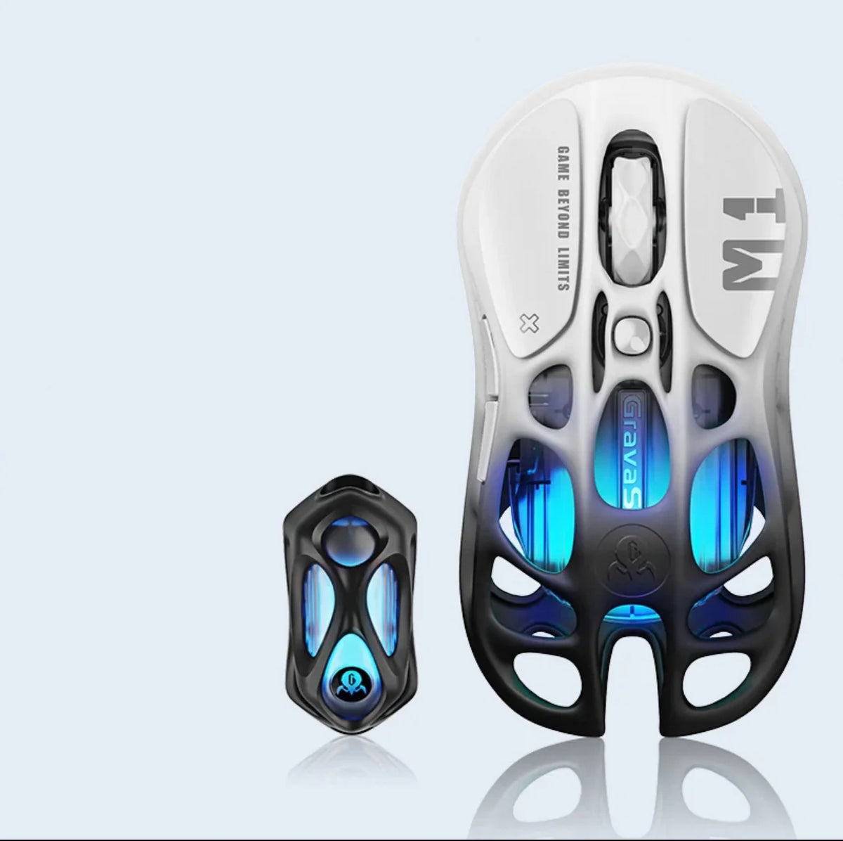Gravity Planet Breaking the cocoon mouse e-sports game dedicated wireless hollow mechanical Bluetooth mouse