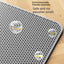 90x60CM Large Cat Litter Mat Waterproof Double Layer Non Slip Litter Box Tray Washable Durable Pet Toilet Sand Trapping Mat