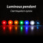 Usb Charging Glowing Dog Collar With Pendant Detachable Luxury Led Light Bright For Small Dogs Cat Night Safety Collar Wholesale