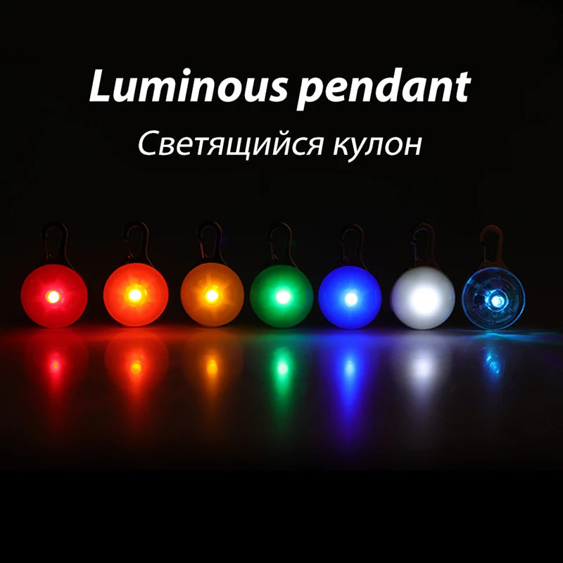 Usb Charging Glowing Dog Collar With Pendant Detachable Luxury Led Light Bright For Small Dogs Cat Night Safety Collar Wholesale