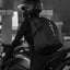 Helmet Backpack for Motorcycle Cycling Large Capacity Waterproof Helmet Storage Bag with Reflective Stripe Hiking Backpack