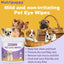 Pet Eye Cleaning Wipes for Dogs & Cats，Gentle Tear Stain Remover， Vitamins Formula | 130pcs Soft & Safe Eye Care