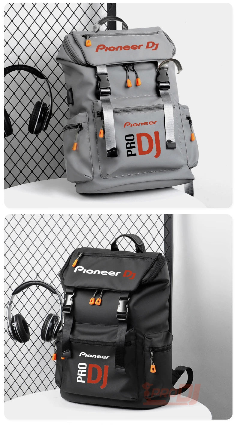 2025 Pioneer DJ Pro Large Capacity Fashion Multi-Purpose Travel Outdoor Walking Camping Backpack Waterproof Bag Quality Backpack