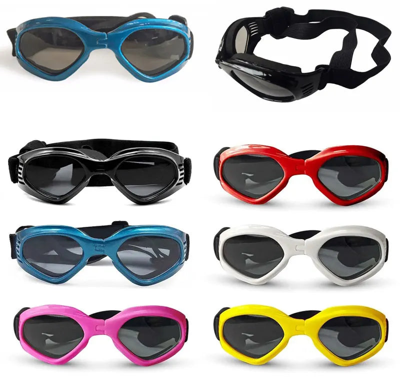 Foldable Pet Glasses Dog Goggles Fashion Sunglasses Summer Windproof Sunscreen Dogs Puppy Accessories Pet Supplies