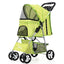 Pet Stroller with Sunroof -Foldable, lightweight, Single Handed, size S M L