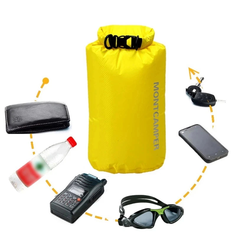 Dry Bag 30D Nylon Ultralight Drifting Swimming Debris Clothes Sleeping Bag Storage Bag Waterproof Swimming Camping Sport Bag