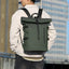 Waterproof Durable Outdoor Backpack Roll Top Fashion Casual Backpack for Hiking Travel Men Women Daily Commute
