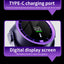 Electric Fan Clip Small Fan USB Charging Fan Turbine High Speed Office Wall Mounted Fan Desktop Desktop 8 Inch Small Fan