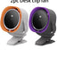 Clip on Fan for Bedroom 70ft Powerful Airflow 120 Speed Rechargeable 360° Adjustable 35db Quiet Table Desktop Fans for Summer