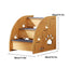 Pet Stairs For Bed Dog Steps Pet Stairs Dog Ramp High Bed Climbing Dog Bed Steps Non-Slip Wooden Dog Stairs For