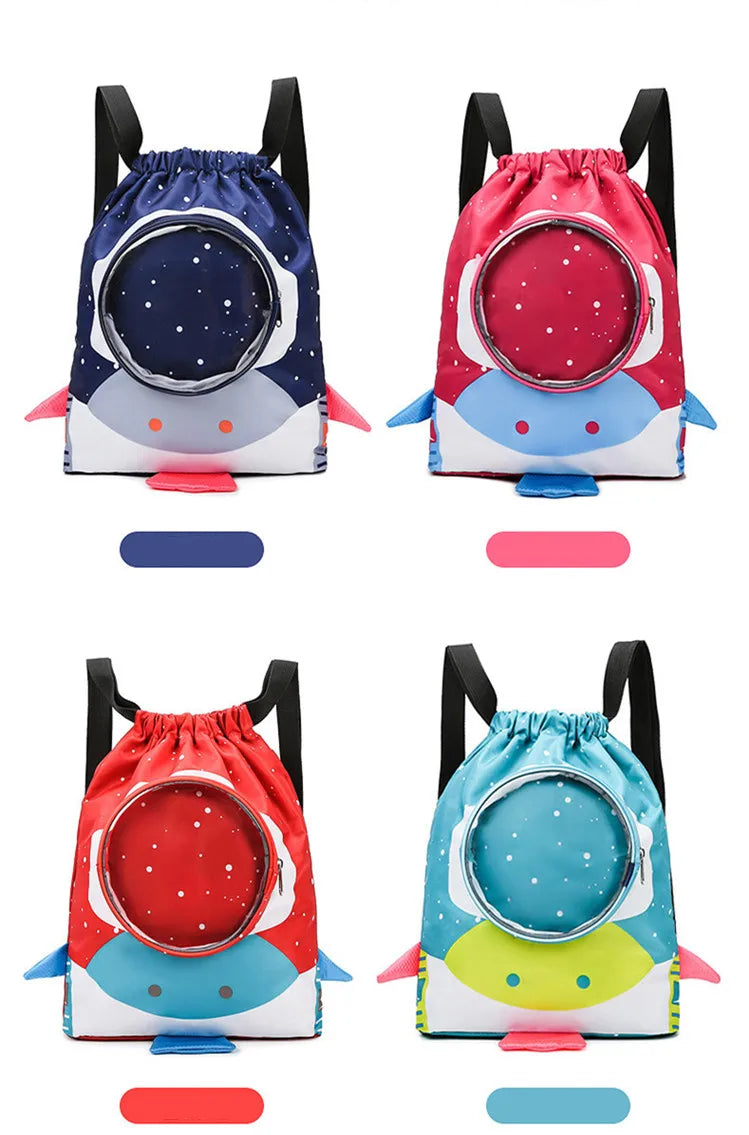 Sports Bags Waterproof Swimming Dry Backpacks Beach Accessories Large Summer Pool Handbags Children's Sea Pouch For Kids Gym