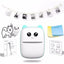 Portable Thermal Printer Mini Cat Print Photo Pocket Thermal Label Printer 58Mm Printing Wireless Bluetooth Android Ios Printers-ADS1402