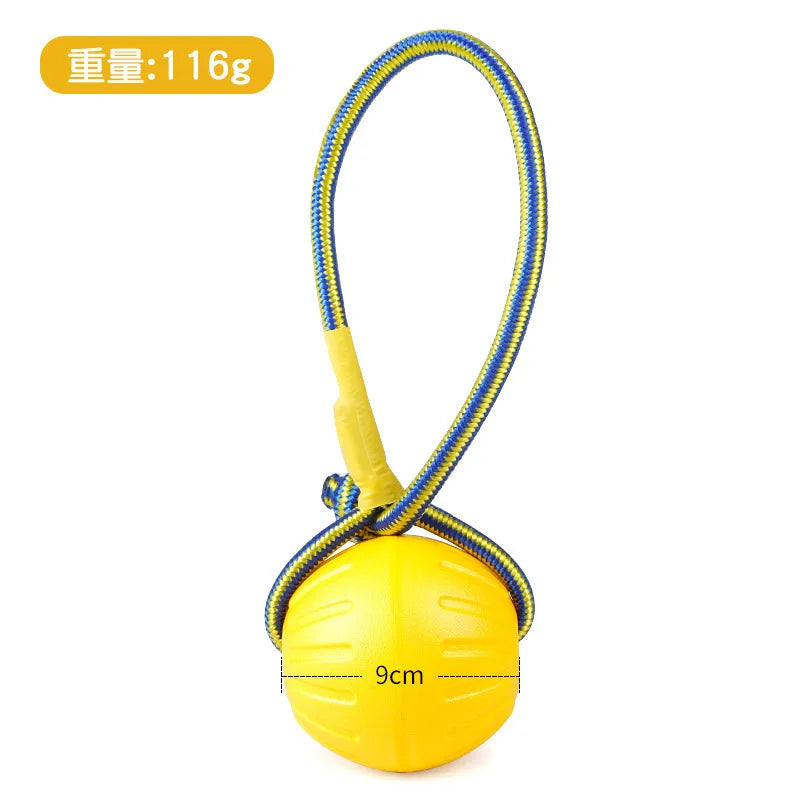 Hot-selling Dog Training Pet Ball Biting Pull Ring Pet Toy Frisbee EVA Foam Bite-resistant Dog Toy