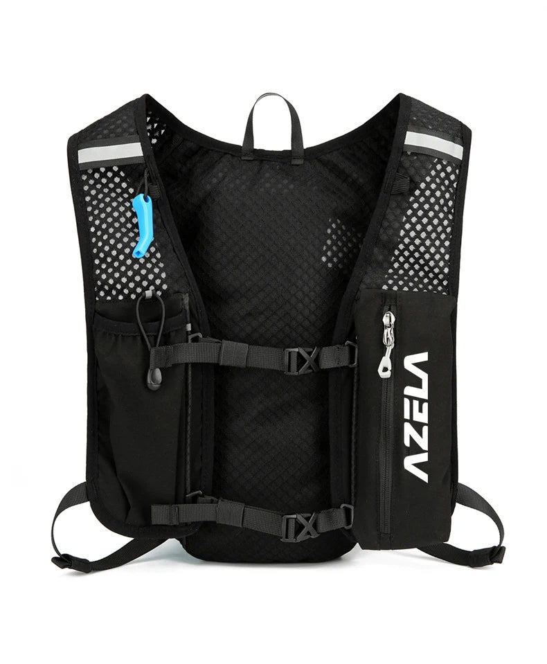 Outdoor Trail Running Ultralight Backpack Hydration Jogging Vest Men Breathable Marathon Bicycle Bag Water Bottle 250ML/1.5L