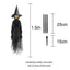 Halloween Colourful Glow Three Hand-Holding Witches Sound-activated hand-holding witch Halloween light up decoration props