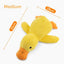 Dog Toy Plush Companion Sleeping Duck Anti Biting Molar Cleaning Relief Boring Duck Sound Pet Toy
