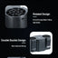 Portable Mini Waist Clip Fan with 20000mAh USB Rechargeable Battery Wireless Neck Fan for Sports Outdoor Working
