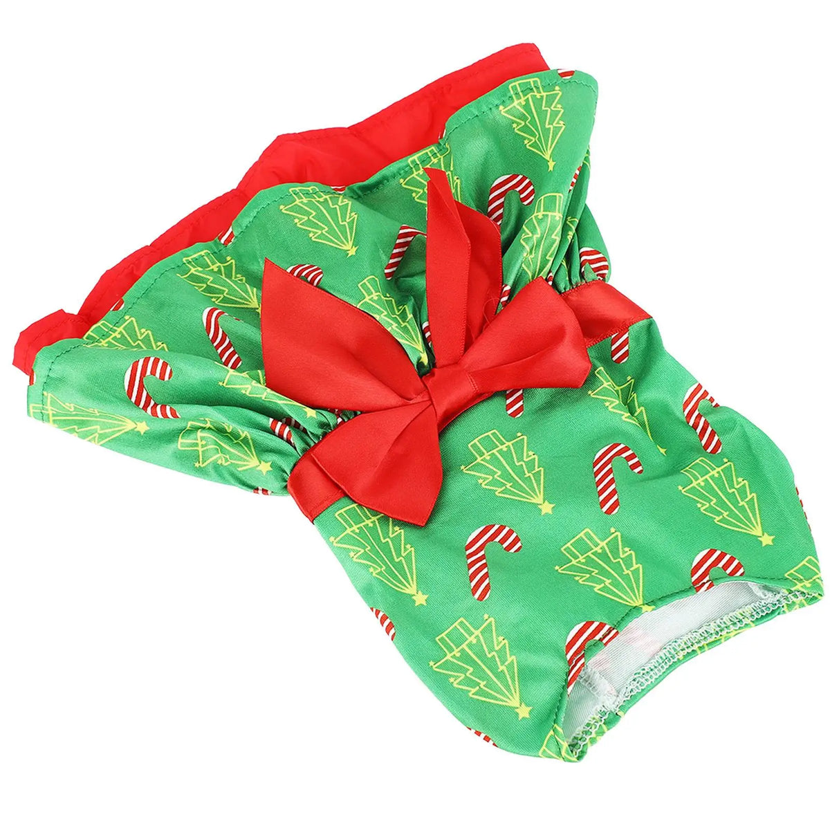 Adorable for christmas Tree Dog Dress - Cute Outfit for Puppies - Perfect for Parties & Daily Wear
