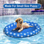 Summer Pet Dog Floating Raft, Inflatable Water Floating Pet Floating Row, Paw Print Swimming Floating, Suitable For Small Dogs