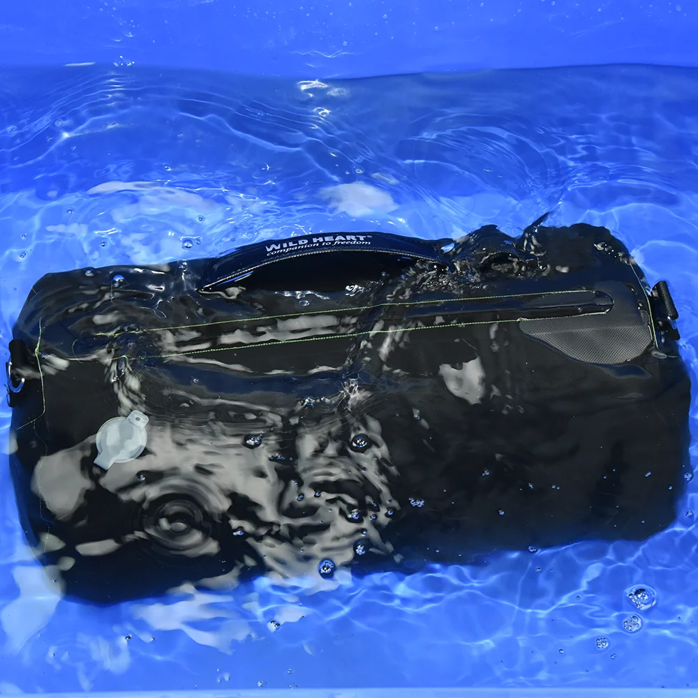 WILD HEART 15L Swimming Waterproof Bag Surf Bag Floating Bag Breathable Shoulder Strap Airtight Zipper Dry Bag