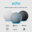 Echo (Newest Model), Alexa Speaker with Premium Sound, Ideal for Large Bedrooms, Living Rooms and Kitchens, Twilight Blue-AM1502