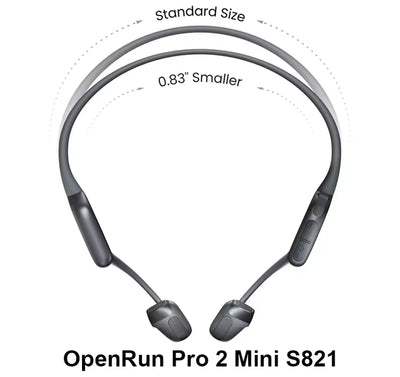 New Arrival Original  Openrun Pro2 Mini S821 Bone Conduction Bluetooth Earphones Waterproof Open Ear Sport Running Cycling