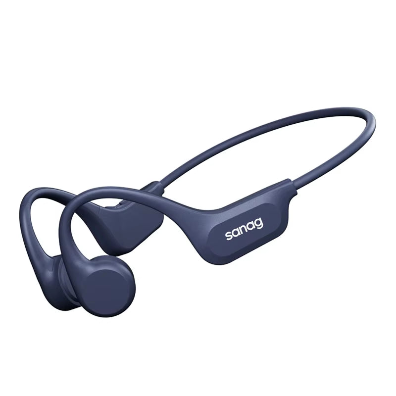 B60S Pro Max True Bone Conduction Bluetooth 5.3 Wireless Earphone IPX8 Swim Riding Headphones 64GB Memory MP3 Earbuds