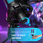 USB Condenser Gaming Microphone, for PC PS4 PS5 MAC with Pop Filter Shock Mount&Gain Control for Podcasts ,Ampligame A6V